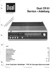 Dual CR 61 Serviceanleitung