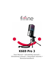 Fifine K669 Pro 3 Benutzerhandbuch