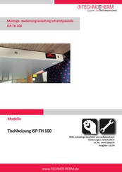 Technotherm ISP-TH 100 Montage- & Bedienungsanleitung