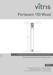 vitris Portavant 150 Wood Montageanleitung