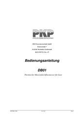 PKP DB01 Bedienungsanleitung