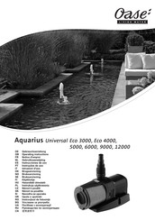 Oase Aquarius Universal 12000 Gebrauchsanleitung