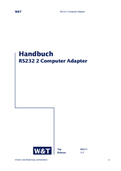 W&T RS232 - Centronics Handbuch