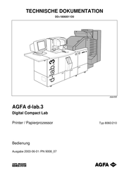 AGFA 8060/210 Technische Dokumentation