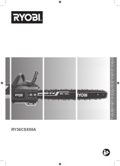 Ryobi RY36CSX50A-0 Übersetzung Der Originalanleitung