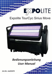 Expolite TourCyc Sirius Move Bedienungsanleitung