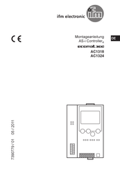 IFM Electronic ecomat 300 AC1318 Montageanleitung