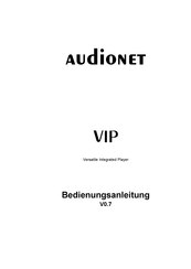 Audionet VIP Bedienungsanleitung