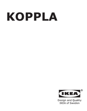 IKEA KOPPLA E1405-EU3USB Bedienungsanleitung