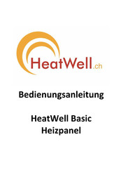 heatwell Basic HB1210/PBO1210 Bedienungsanleitung