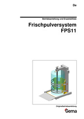 Gema FPS11 Betriebsanleitung Und Ersatzteilliste