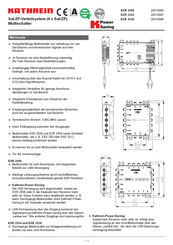 Kathrein EXR 2554 Bedienungsanleitung