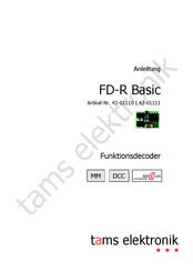 Tams Elektronik FD-R Basic Anleitung