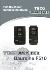 TECO F510 Serie Handbuch