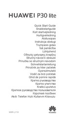 Huawei P30 lite Schnellstartanleitung