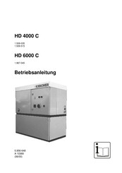 Kärcher HD 6000 C Betriebsanleitung
