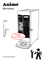 Animo Optivend Choco 2 TS Serviceanleitung