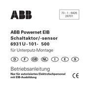 ABB 6931U-101-500 Betriebsanleitung