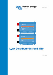 Victron energy Lynx Distributor M10 Bedienungsanleitung
