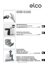 elco VECTRON F 02.180 DUO Betriebsanleitung