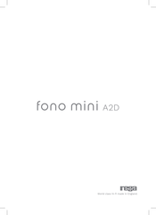 Rega Fono Mini A2D Bedienungsanleitung