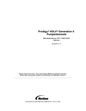 Nordson Prodigy HDLV Betriebsanleitung