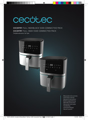 cecotec CECOFRY FULL INOXBLACK 5500 CONNECTED PACK Bedienungsanleitung
