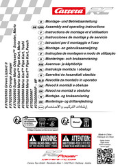 Carrera RC Mario Kart Pipe Kart Yoshi Montage- Und Betriebsanleitung