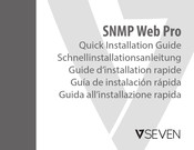 V7 SNMP Web Pro Schnellinstallationsanleitung