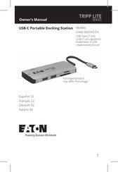 Eaton TRIPP LITE U442-DOCK5-GY Benutzerhandbuch