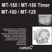 Cata KIT IN LINE MT-150 Gebrauschsanweisung Und Wartung