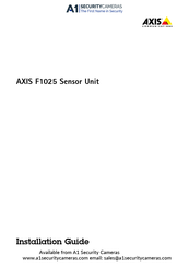 Axis Communications F1025 Installationsanleitung
