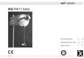 IKA RW11 basic Betriebsanleitung