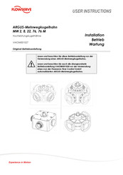 Flowserve ARGUS MW 22 Originalbetriebsanleitung