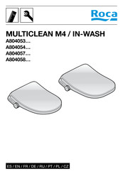 Roca MULTICLEAN M4 IN-WASH A804053-Serie Bedienungsanleitung