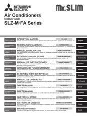 Mitsubishi Electric Mr. SLIM SLZ-M FA-Serie Bedienungshandbuch