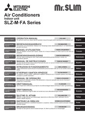 Mitsubishi Electric Mr. SLIM SLZ-M1560FA2 Bedienungshandbuch