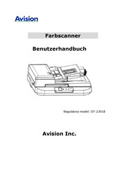 Avision DT-2301B Benutzerhandbuch