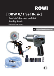 Rowi 1 02 04 0059 Originalbetriebsanleitung