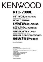 Kenwood KTC-V300E Bedienungsanleitung