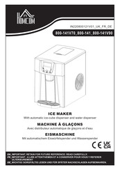 HOMCOM 800-141 Bedienungsanleitung