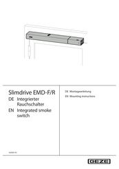GEZE Slimdrive EMD-F/R Montageanleitung