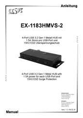 Exsys EX-1183HMVS-2 Anleitung