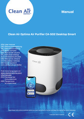 Clean Air Optima CA-502 Desktop Smart Gebrauchsanweisung