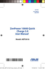 Asus ZenPower 10000 Bedienungsanleitung
