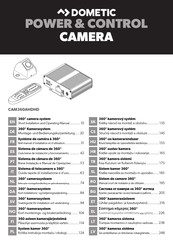 Dometic POWER & CONTROL CAM360AHDHD Montage- Und Bedienungsanleitung