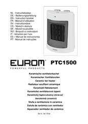 EUROM PTC 1500 Bedienungsanleitung