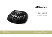 thomann Millenium MPS-500 USB Bedienungsanleitung