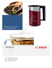 Bosch TWK 8610 GB Serie Gebrauchsanleitung