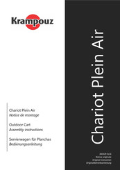 Krampouz Chariot Plein Air Bedienungsanleitung
